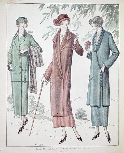 Damesjassen, illustratie uit 