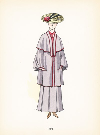 Damesmode, 1904 door French School