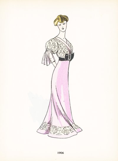 Damesmode, 1906 door French School