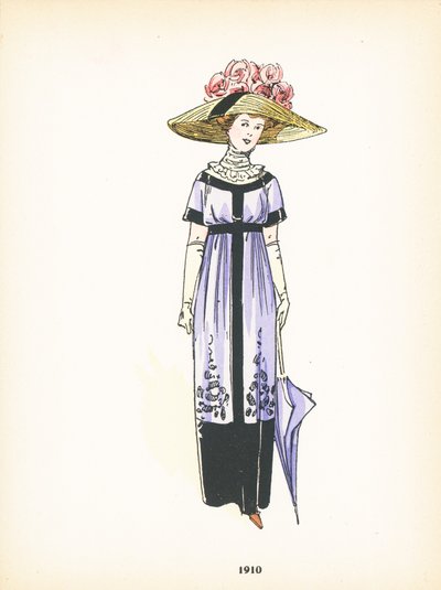 Damesmode, 1910 door French School