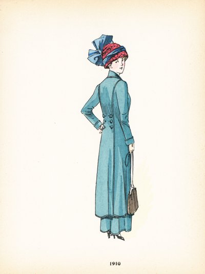 Damesmode, 1910 door French School