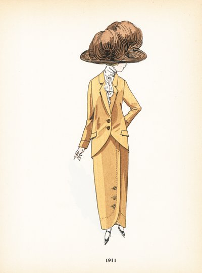 Damesmode, 1911 door French School