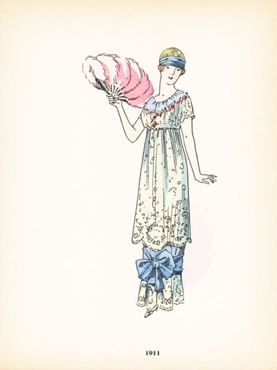 Damesmode, 1911 door French School