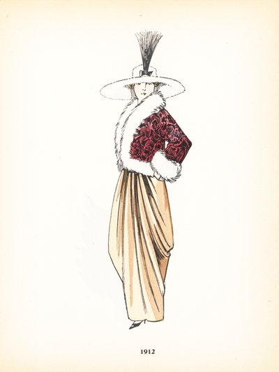 Damesmode, 1912 door French School
