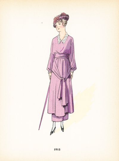 Damesmode, 1915 door French School