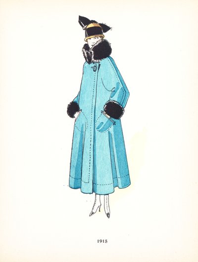 Damesmode, 1915 door French School