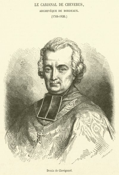 De Kardinaal van Cheverus, Aartsbisschop van Bordeaux door French School