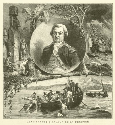 De honderdste verjaardag van La Perouse door French School