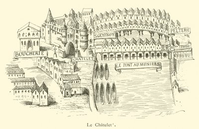 Le Chatelet door French School