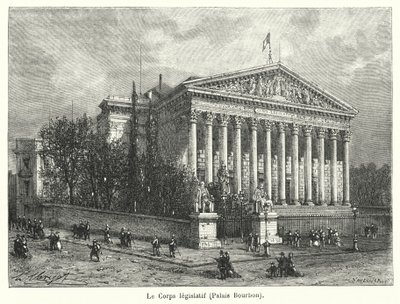Het Wetgevend Lichaam, Palais Bourbon door French School
