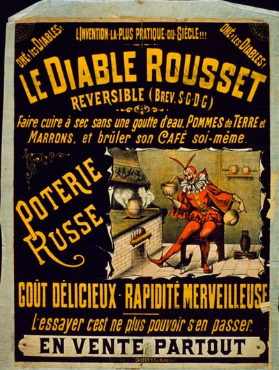Le Diable Rousset poster door French School