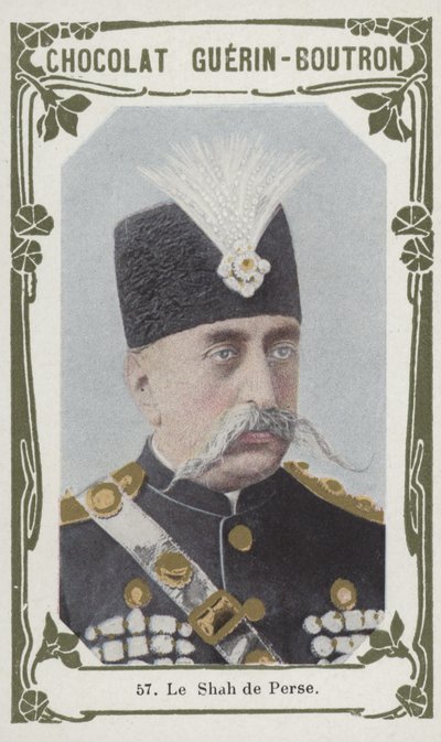 De Shah van Perzië door French School
