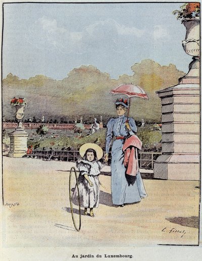 De tuin van Luxemburg - in 