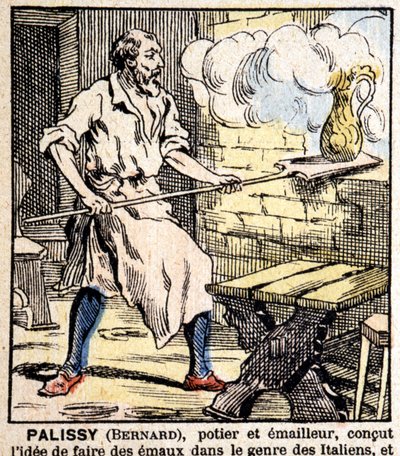 De pottenbakker Bernard Palissy - imagerie d