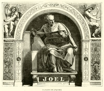De profeet Joël door French School