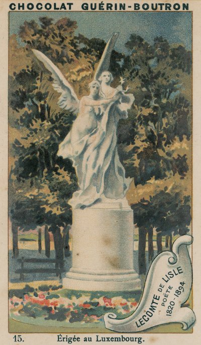 Leconte de Lisle, Dichter, 1820-1894, Opgericht in Luxemburg door French School