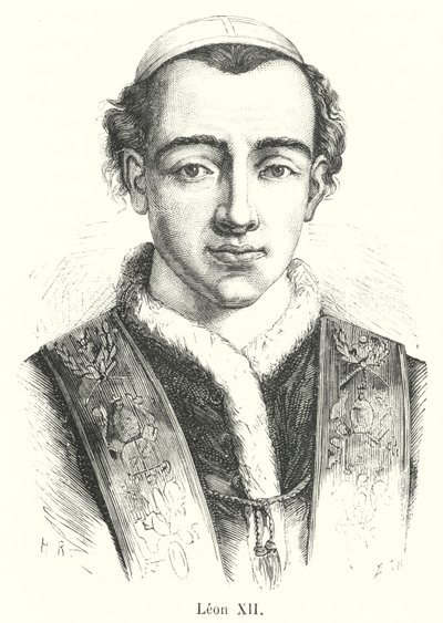 Leo XII door French School