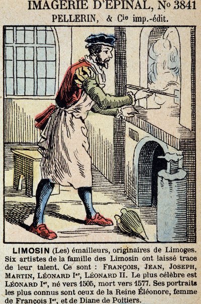 Les enamailleurs Limosin (Limoges) - afbeelding van Epinal, ed. Pellerin door French School