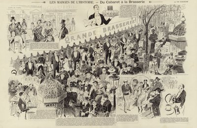 De marges van de geschiedenis, van cabaret tot brouwerij door French School