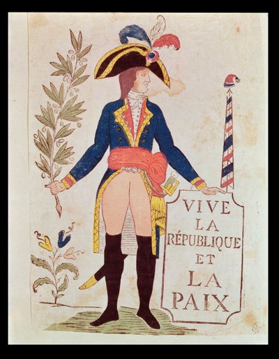Lang leve de Republiek en de Vrede, c.1795-99 door French School