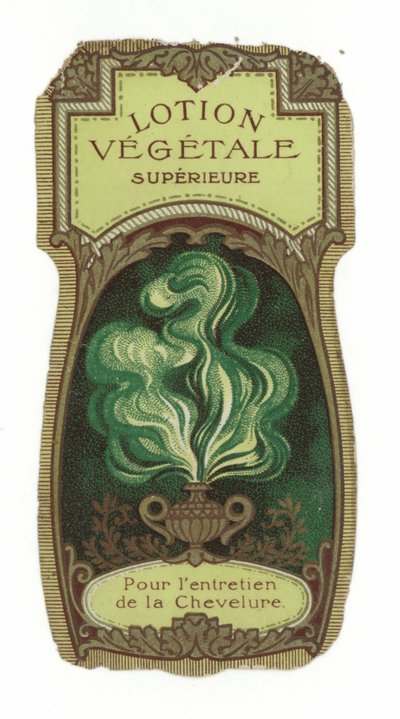 Lotion Vegetale Superieure etiket door French School