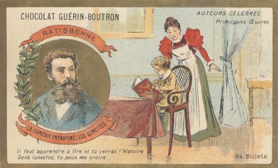 Louis Gustave Fortune Regensbonne, Franse letterkundige, auteur van 