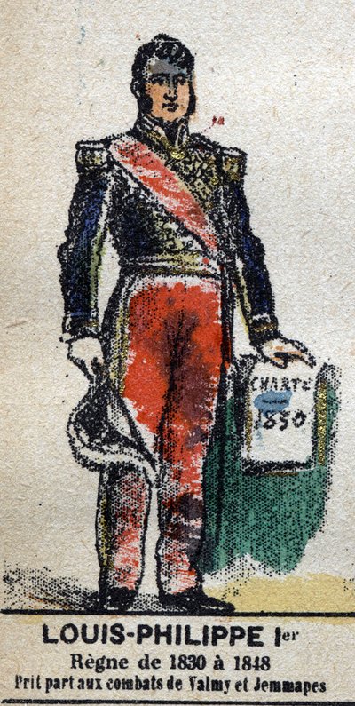 Lodewijk Filips I (1773-1850), koning van de Fransen. In 
