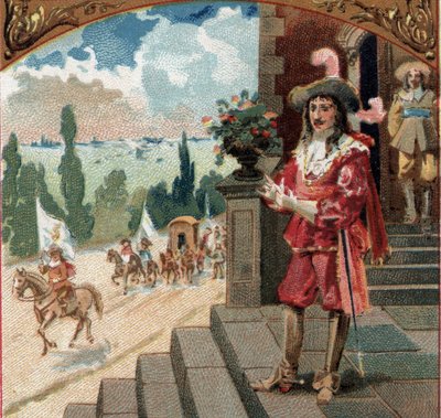 Lodewijk XIII (1601-1643) bracht de nacht door op 5 juni door French School