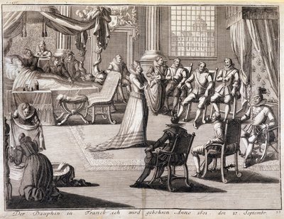 Lodewijk XIII werd geboren op 27 september 1601 door French School