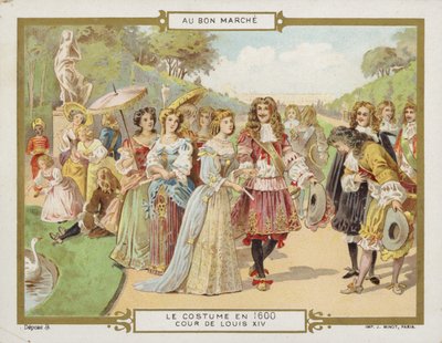 Lodewijk XIV door French School