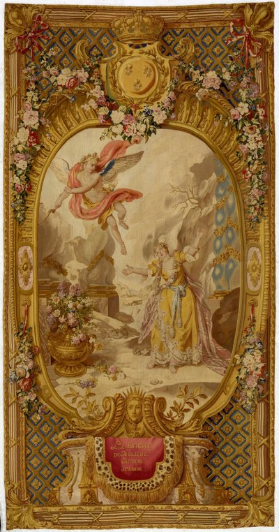 Louis XV Gobelins wandtapijt uit de serie "Scenes d