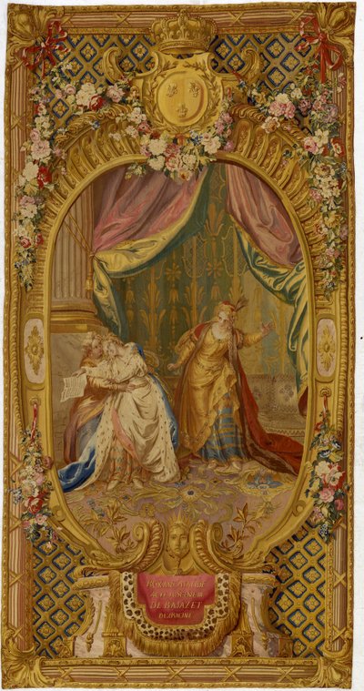 Louis XV Gobelins wandtapijt uit de serie "Scenes d