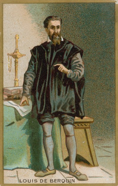 Louis de Berquin door French School