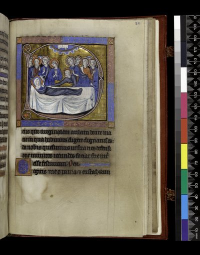 Collecten, preken en lessen voor de Tenhemelopneming (uit de Psalter en Uren van Isabella van Frankrijk) door French School