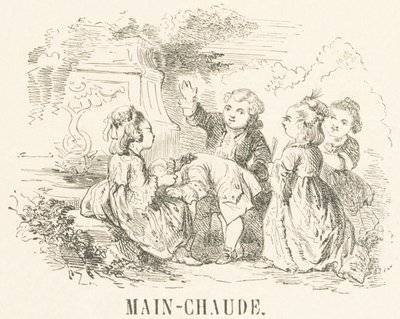 M: handwarmer door French School