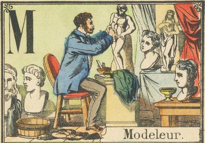 M: Modelleur door French School