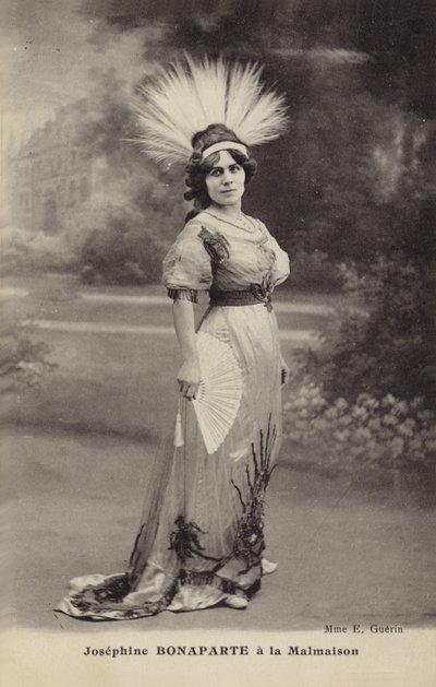 Mevrouw Guerin als Joséphine Bonaparte door French School