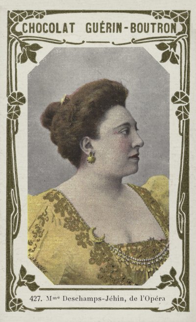 Mevrouw Deschamps-Jehin, van de Opera door French School