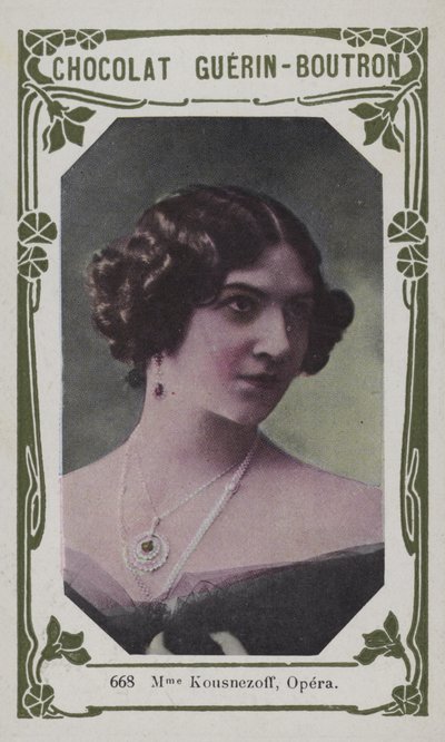 Madame Kousnezoff, Opera door French School