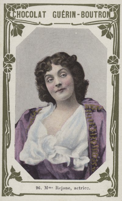 Mevrouw Rejane, actrice door French School
