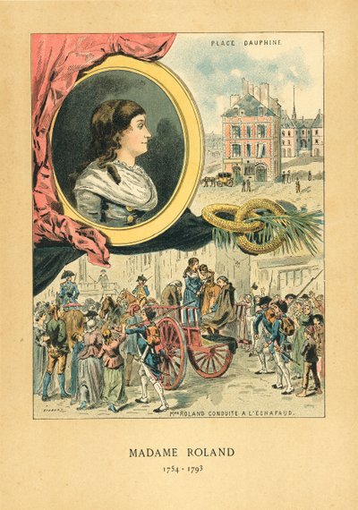 Madame Roland door French School