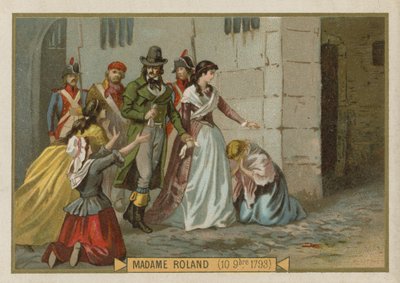 Madame Roland, Franse revolutionair door French School