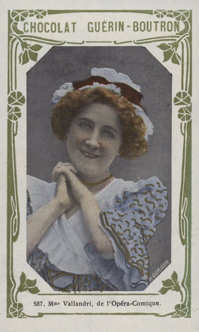 Madame Vallandri, van de Opera-Comique door French School
