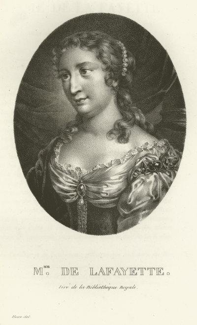 Madame de Lafayette door French School