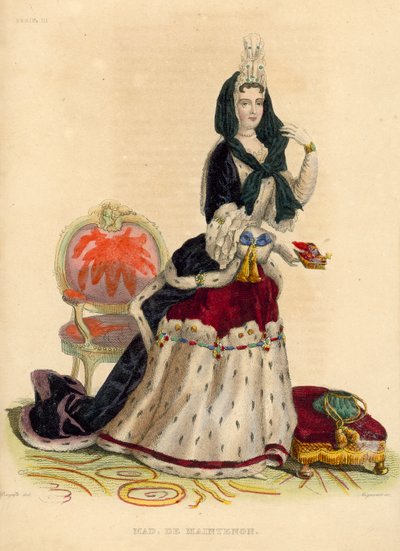 Madame de Maintenon door French School