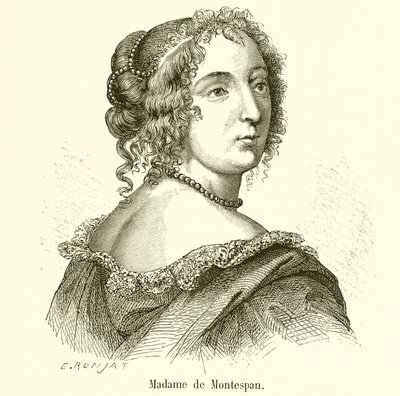 Madame de Montespan door French School