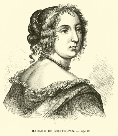 Madame de Montespan door French School