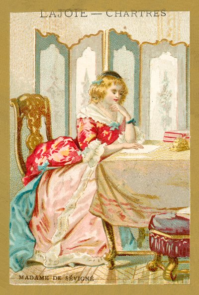 Madame de Sevigne, Franse schrijfster door French School