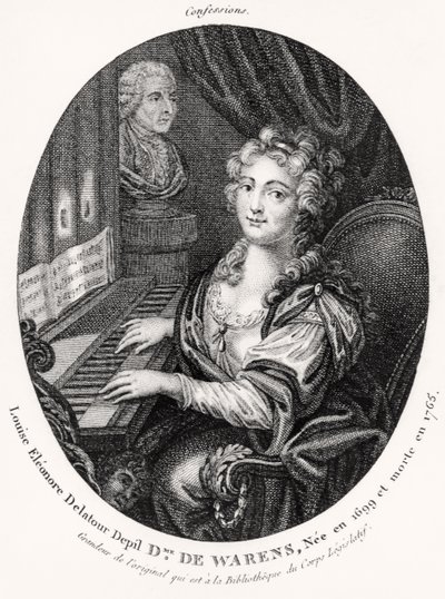 Madame de Warens, ca. 1789 door French School