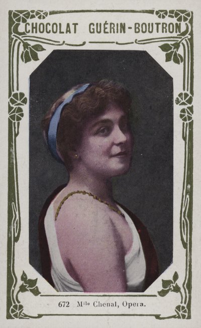Mademoiselle Chenal, Opera door French School